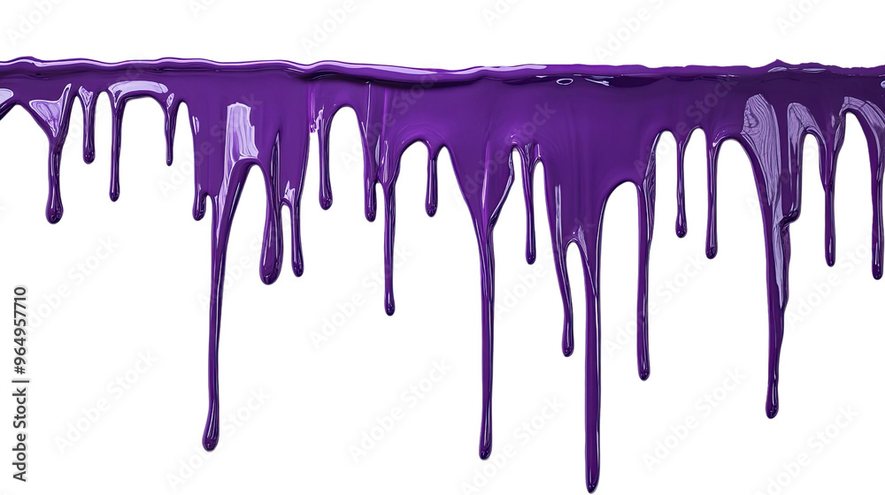 Melting paint border on a transparent background Melting paint border on a transparent background