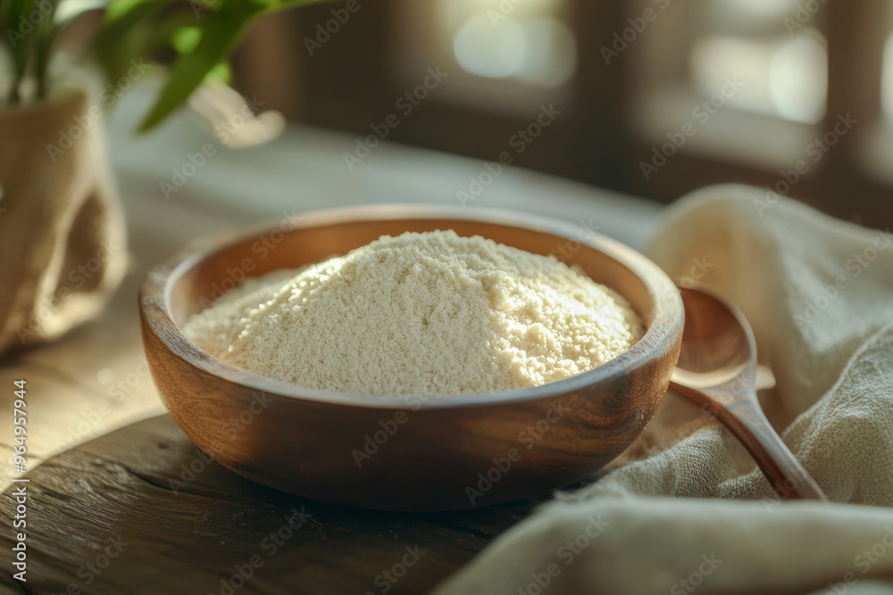 Powdered food based on soy fiber with psyllium fiber to cleanse the colon. Powdered food based on soy fiber with psyllium fiber to cleanse the colon.