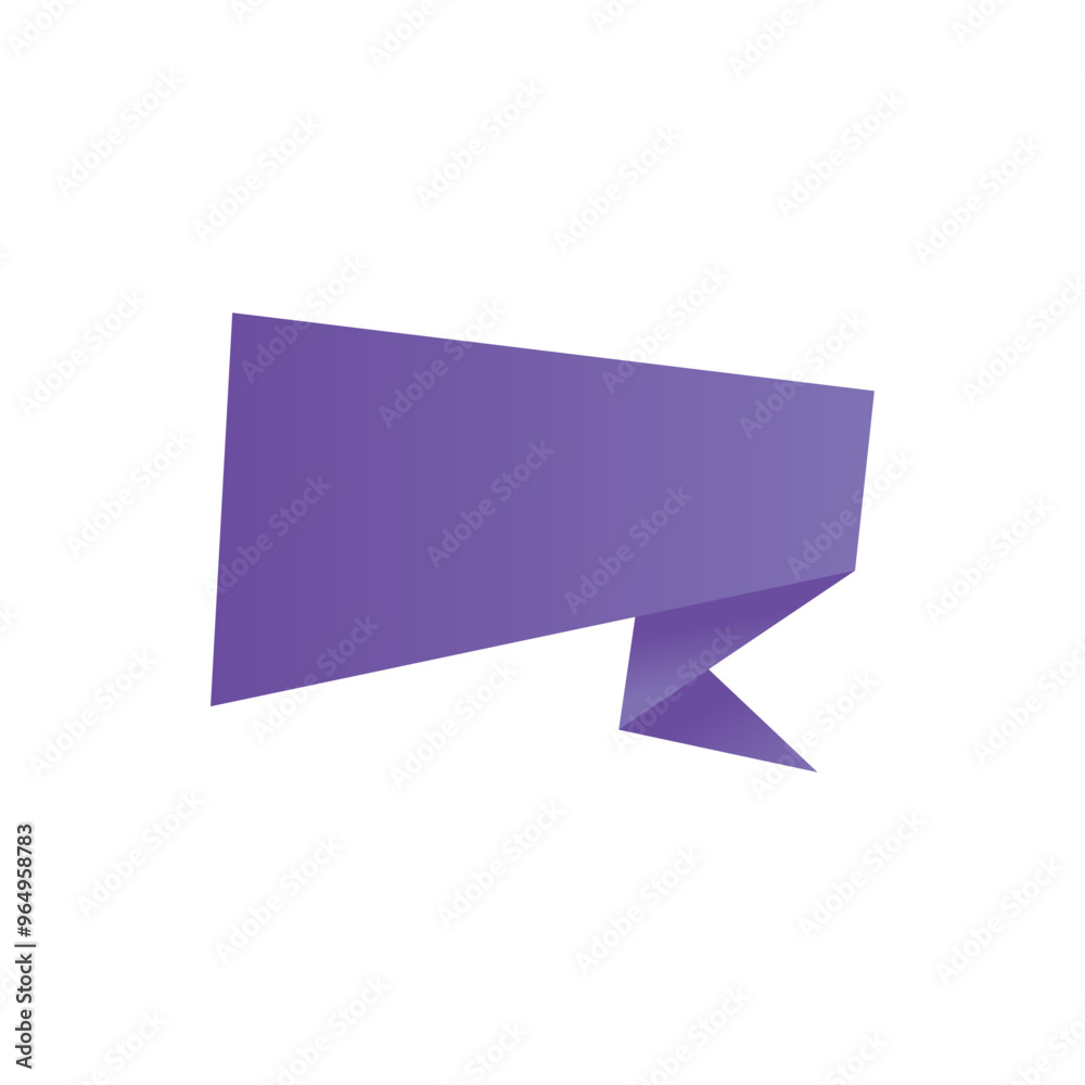 Chat Bubble Origami Template Chat Bubble Origami Template