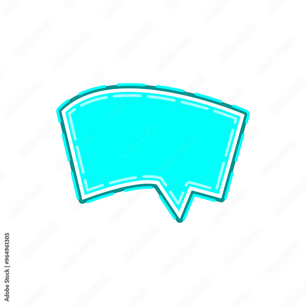 Cute Speech Bubble Template Cute Speech Bubble Template