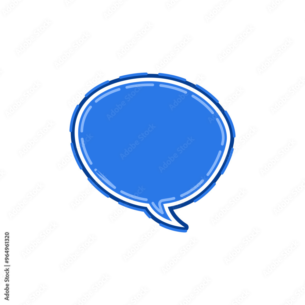 Cute Speech Bubble Template Cute Speech Bubble Template