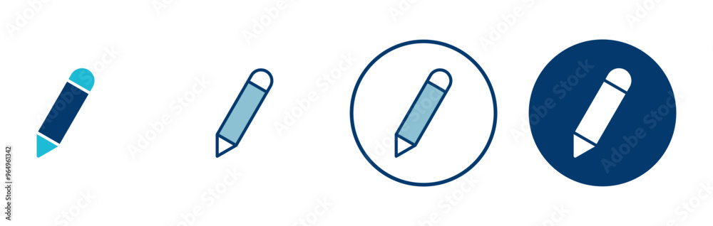 Pencil icon vector isolated on white background. Pencil vector icon Pencil icon vector isolated on white background. Pencil vector icon
