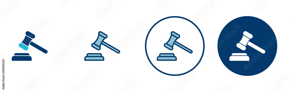 Gavel icon vector isolated on white background. Hammer icon vector. Judge Gavel Auction Icon Vector. Bid Gavel icon vector isolated on white background. Hammer icon vector. Judge Gavel Auction Icon Vector. Bid
