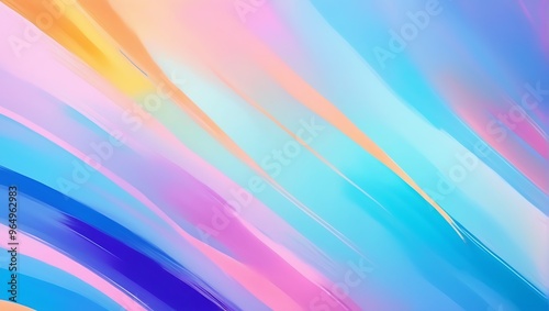 Beautiful Abtract painting strokes background, painting brush mixed color, abstract art background pastel color
