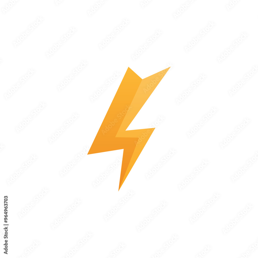 Lightning Flash Yellow Template Lightning Flash Yellow Template