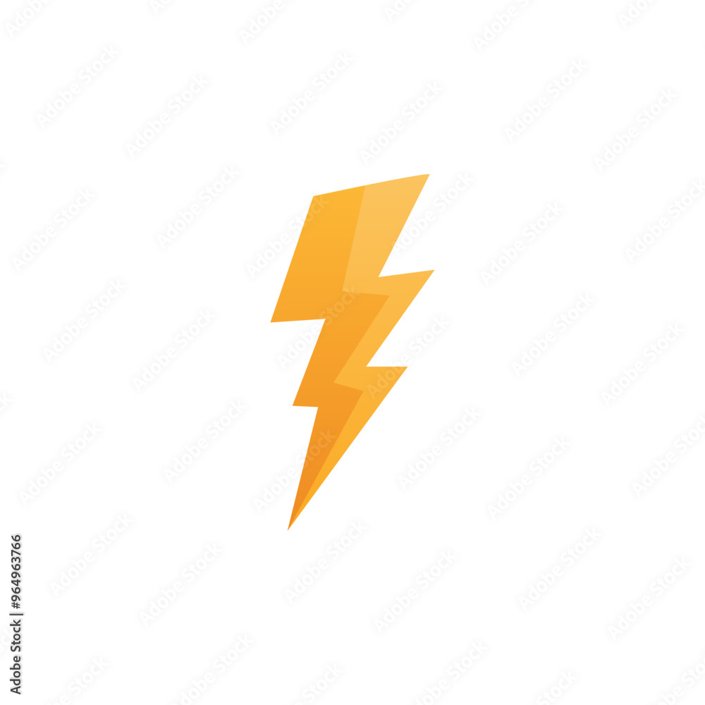 Lightning Flash Yellow Template Lightning Flash Yellow Template