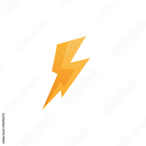 Lightning Flash Yellow Template