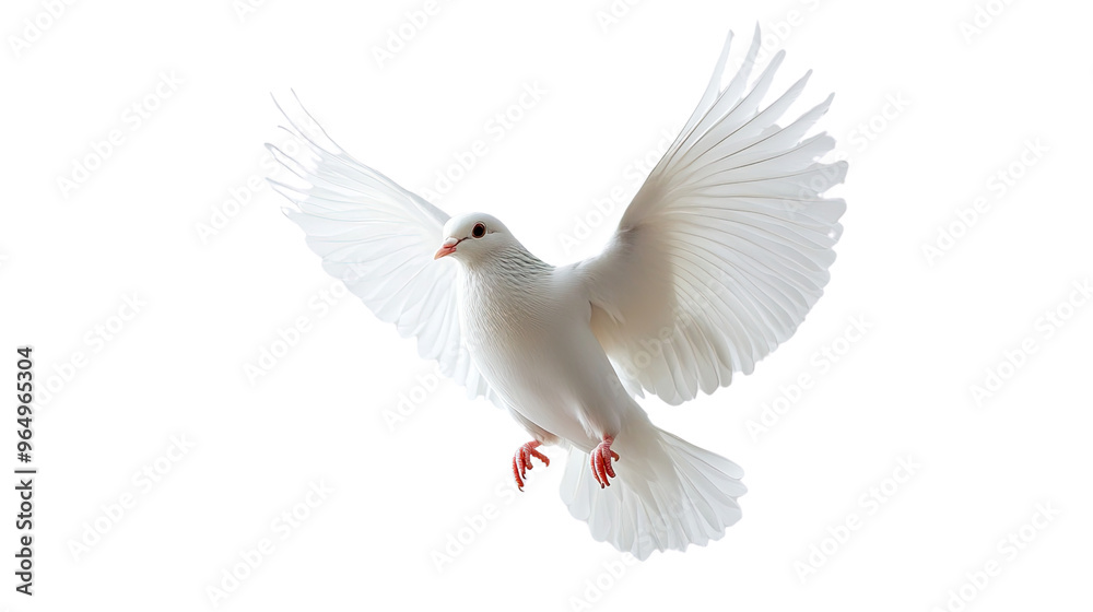 Fototapeta premium pigeon on a transparent background