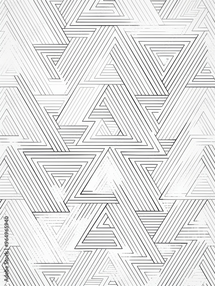Light gray and white lines, geometric patterns, seamless repeating patterns 
