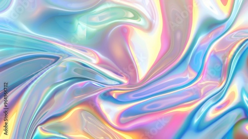 Abstract Holographic Background with Shimmering Colors