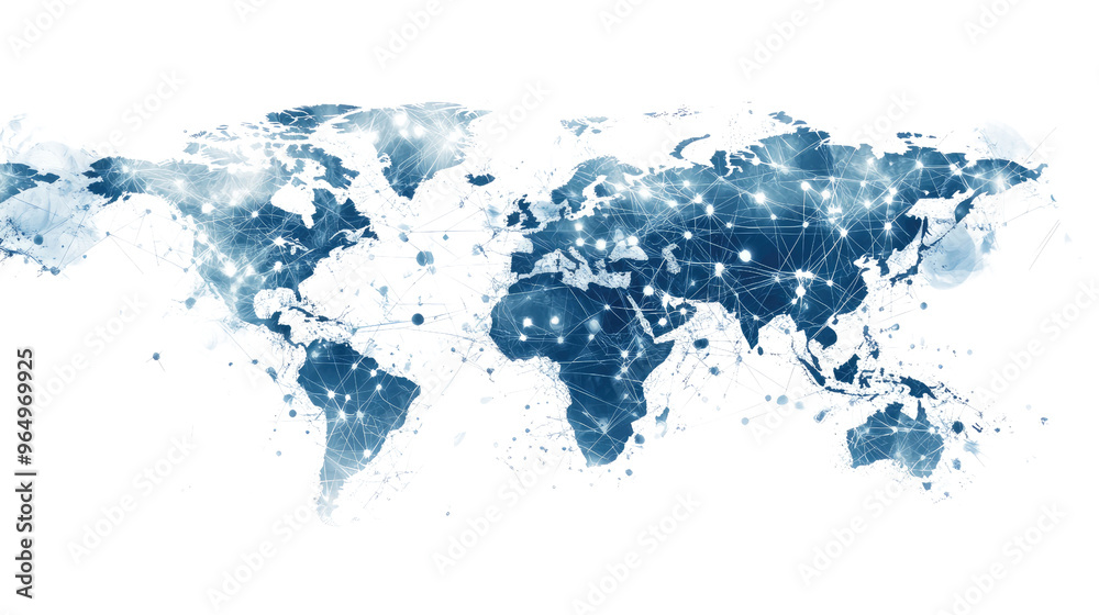 world map on a transparent background world map on a transparent background
