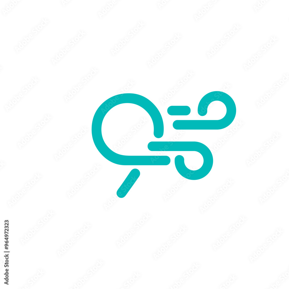 a combination of logos and vectors of wind, with initials, letters, numbers, or alphabets for business and others a combination of logos and vectors of wind, with initials, letters, numbers, or alphabets for business and others