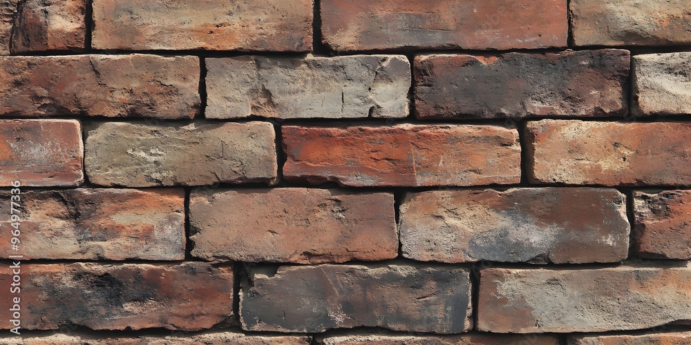 Obraz premium Exposed Brick Wall texture