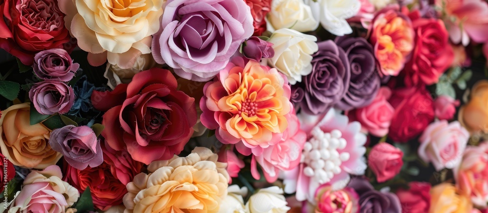 Decorative Flowers For Various Celebration Day Decorations