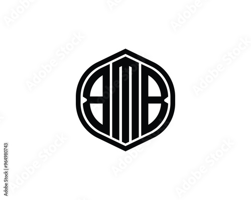 BMB Logo design vector template. BMB photo