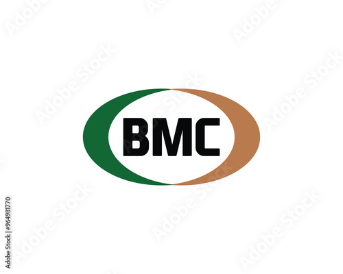 BMC Logo design vector template. BMC