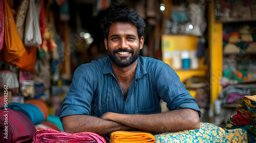 A smiling man poses in a vi...