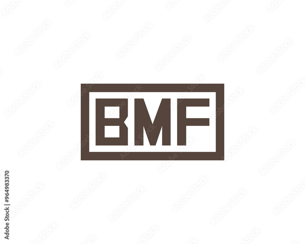 BMF logo design vector template. BMF BMF logo design vector template. BMF