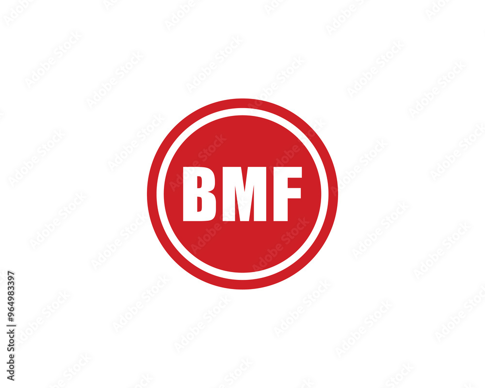 BMF logo design vector template. BMF BMF logo design vector template. BMF