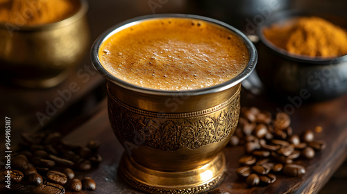 A traditional cup of coffee...