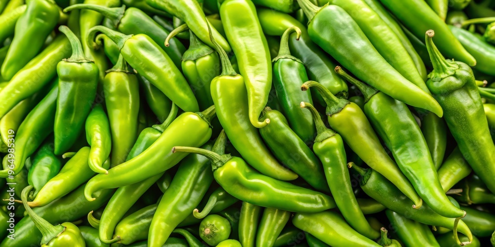 A vibrant heap of light green chili peppers teems with potential, their glossy skin glistening in the light, A vibrant heap of light green chili peppers teems with potential, their glossy skin glistening in the light,