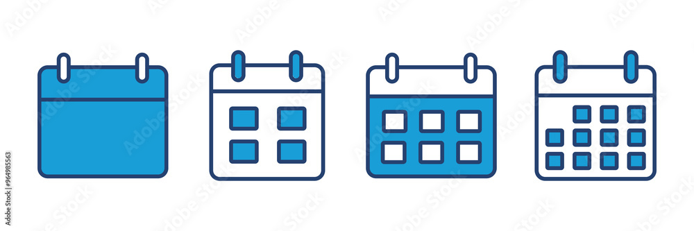 Calendar icon vector. Calender symbol. calendar vector icon Calendar icon vector. Calender symbol. calendar vector icon