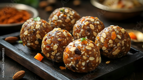 Delicious energy balls made...