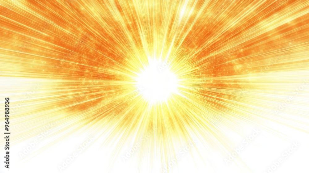 Radiant Explosion of Light in Fiery Orange and Yellow Hues Radiant Explosion of Light in Fiery Orange and Yellow Hues