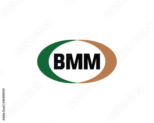 BMM Logo design vector template. BMM
