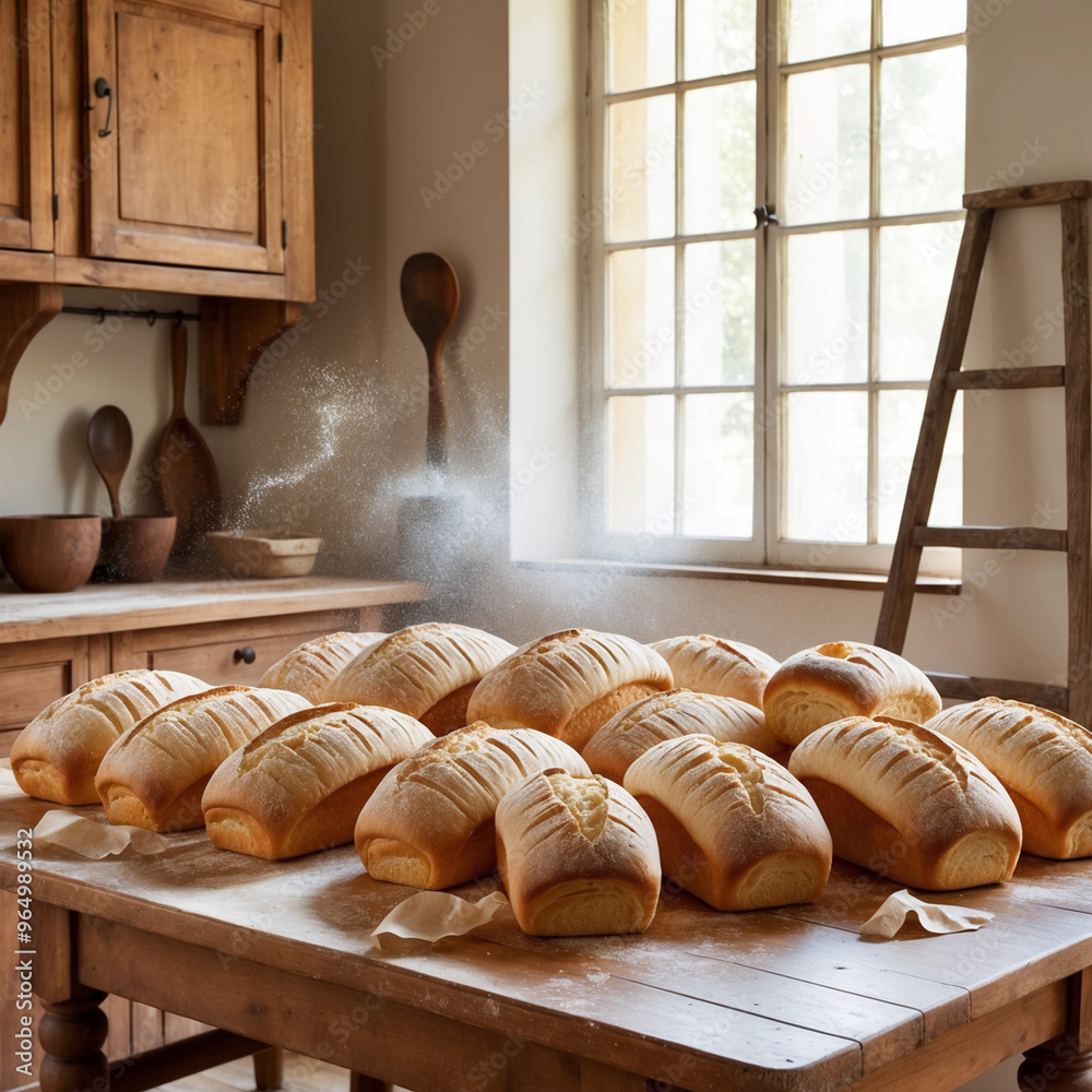 artificial intelligence realistic bread background
