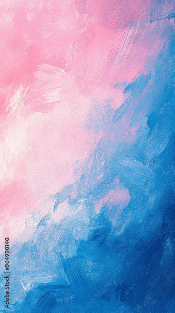 A soft pastel pink and blue background A soft pastel pink and blue background