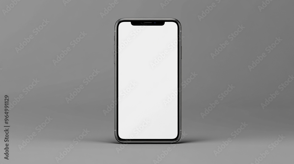 blank white smartphone mockup on a clean, minimalist background, ideal for showcasing app designs or advertisements blank white smartphone mockup on a clean, minimalist background, ideal for showcasing app designs or advertisements