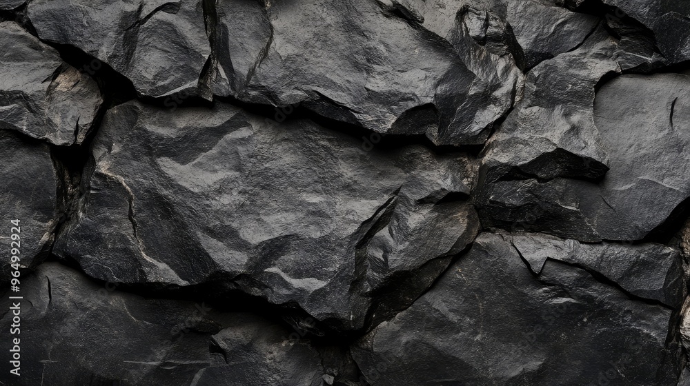 Black stone texture background Black stone texture background