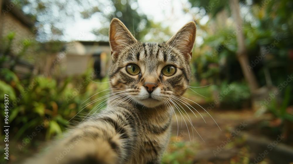 Cat selfie. Cat taking selfie Cat selfie. Cat taking selfie