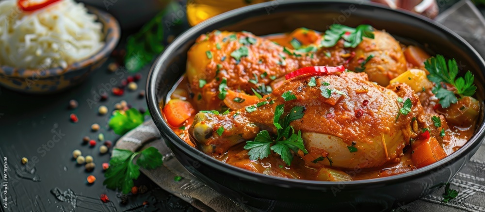Delicious Chicken Curry With Vegetable Food Photography Delicious Chicken Curry With Vegetable Food Photography