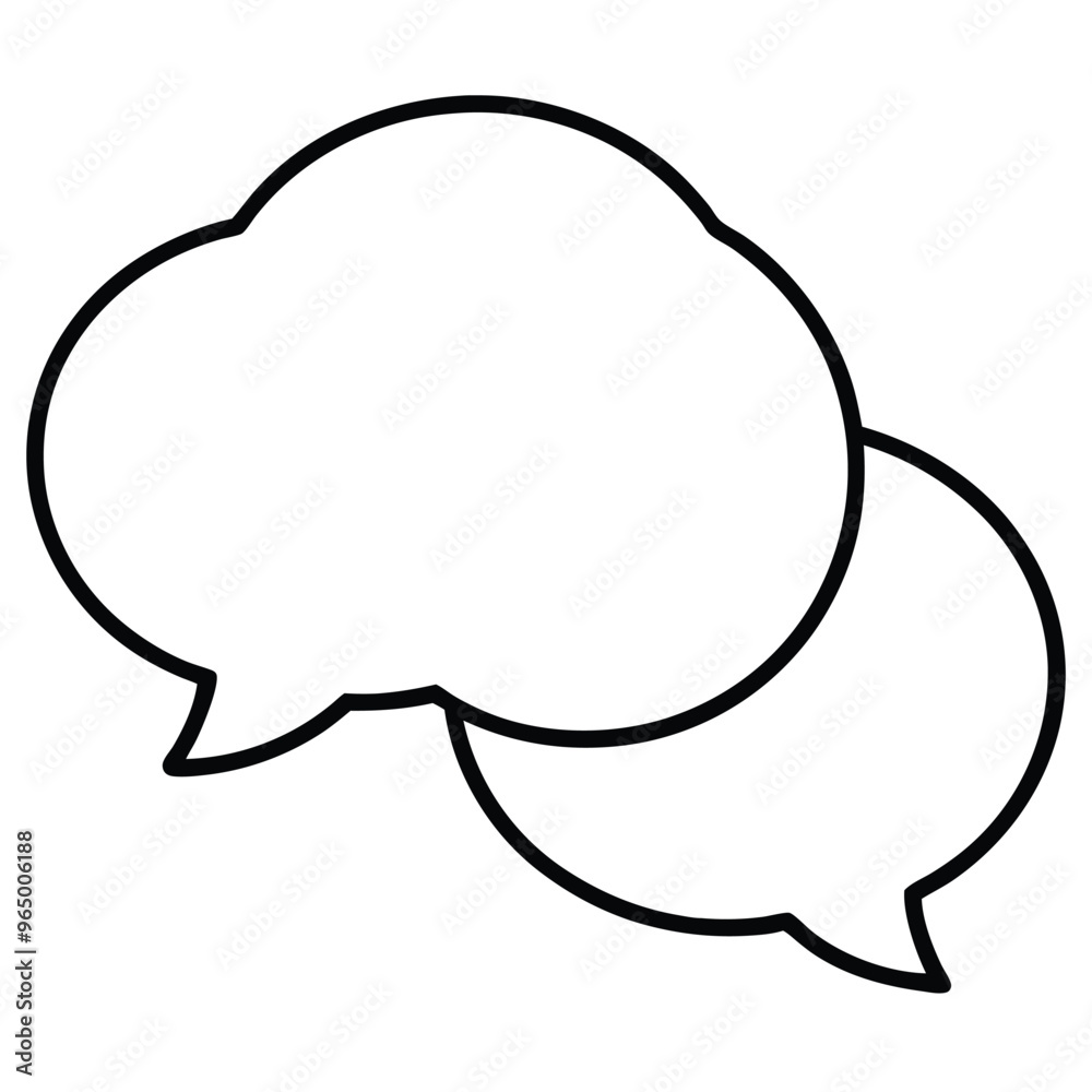 Fototapeta premium Communication Vector Illustration