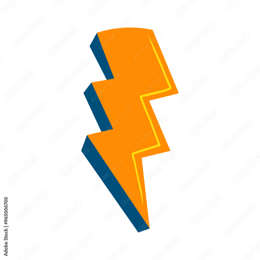 Lightning sticker Lightning sticker