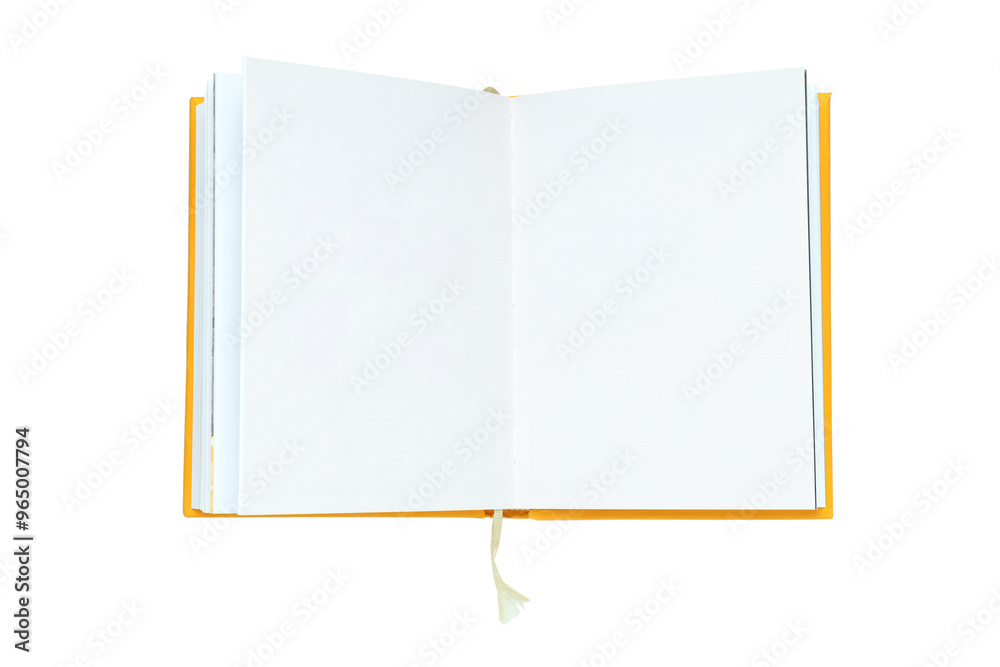 PNG,An open book, isolated on white background