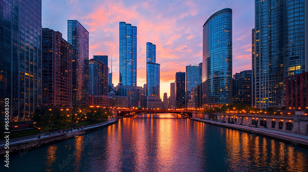 Fototapeta premium city cityscape