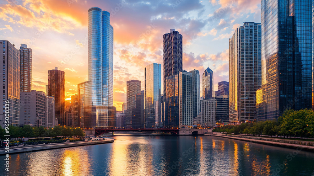 Fototapeta premium city cityscape