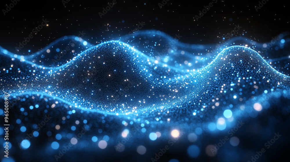 futuristic digital landscape featuring particles and data streams, symbolizing advanced technology and cyberspace's dynamic nature futuristic digital landscape featuring particles and data streams, symbolizing advanced technology and cyberspace's dynamic nature