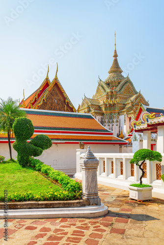 Wat Pho (the Temple of the Reclining Buddha), Bangkok, Thailand