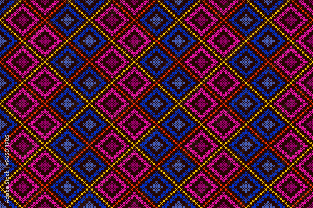 Festive Sweater Design. Seamless Knitted Pattern Festive Sweater Design. Seamless Knitted Pattern