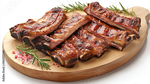 grilled pork ribs