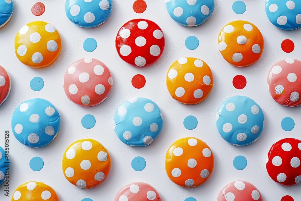 Spot On A Fun Polka Dots Background Spot On A Fun Polka Dots Background