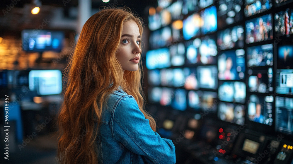 woman examines digital screens, reflecting a futuristic approach to technology and innovation. Her focused gaze suggests deep analysis and the pursuit of advanced solutions
woman examines digital screens, reflecting a futuristic approach to technology and innovation. Her focused gaze suggests deep analysis and the pursuit of advanced solutions