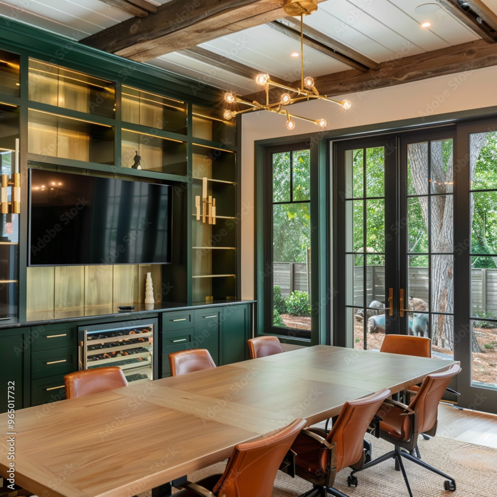 comedor de madera familiar