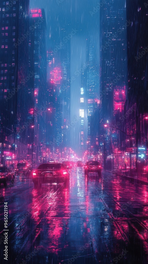 Morphism Style city with smooth gradients and layered depth. Morphism Style city with smooth gradients and layered depth.