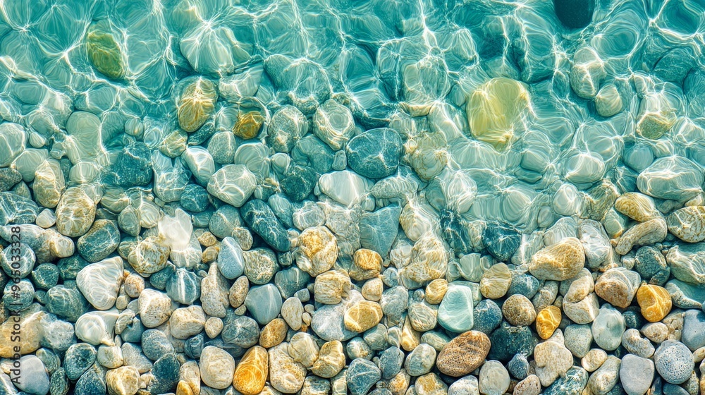 Ocean pebbles texture background Ocean pebbles texture background