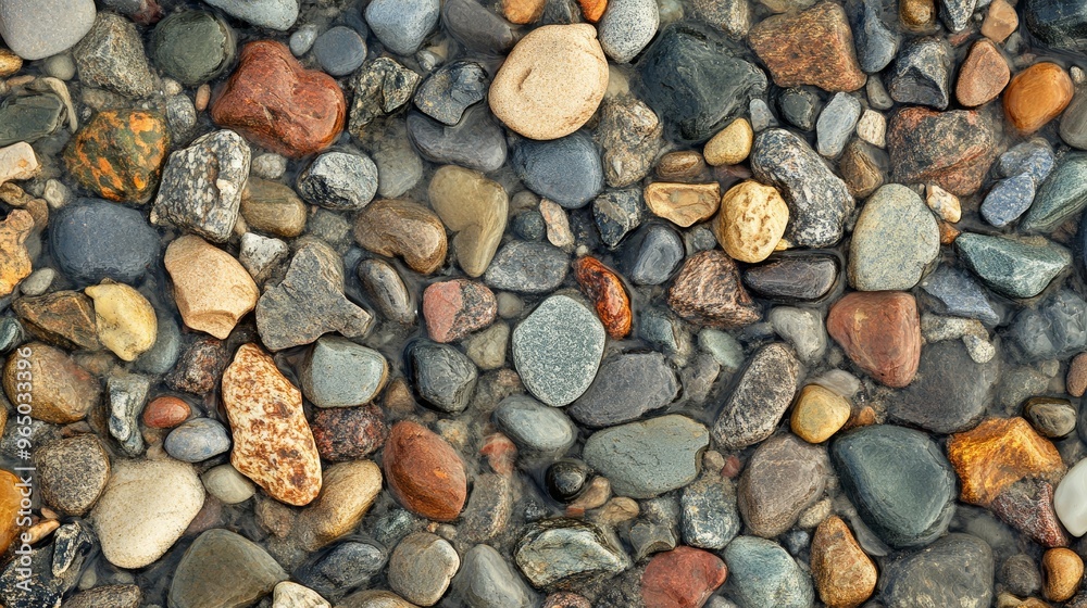 Ocean pebbles texture background Ocean pebbles texture background